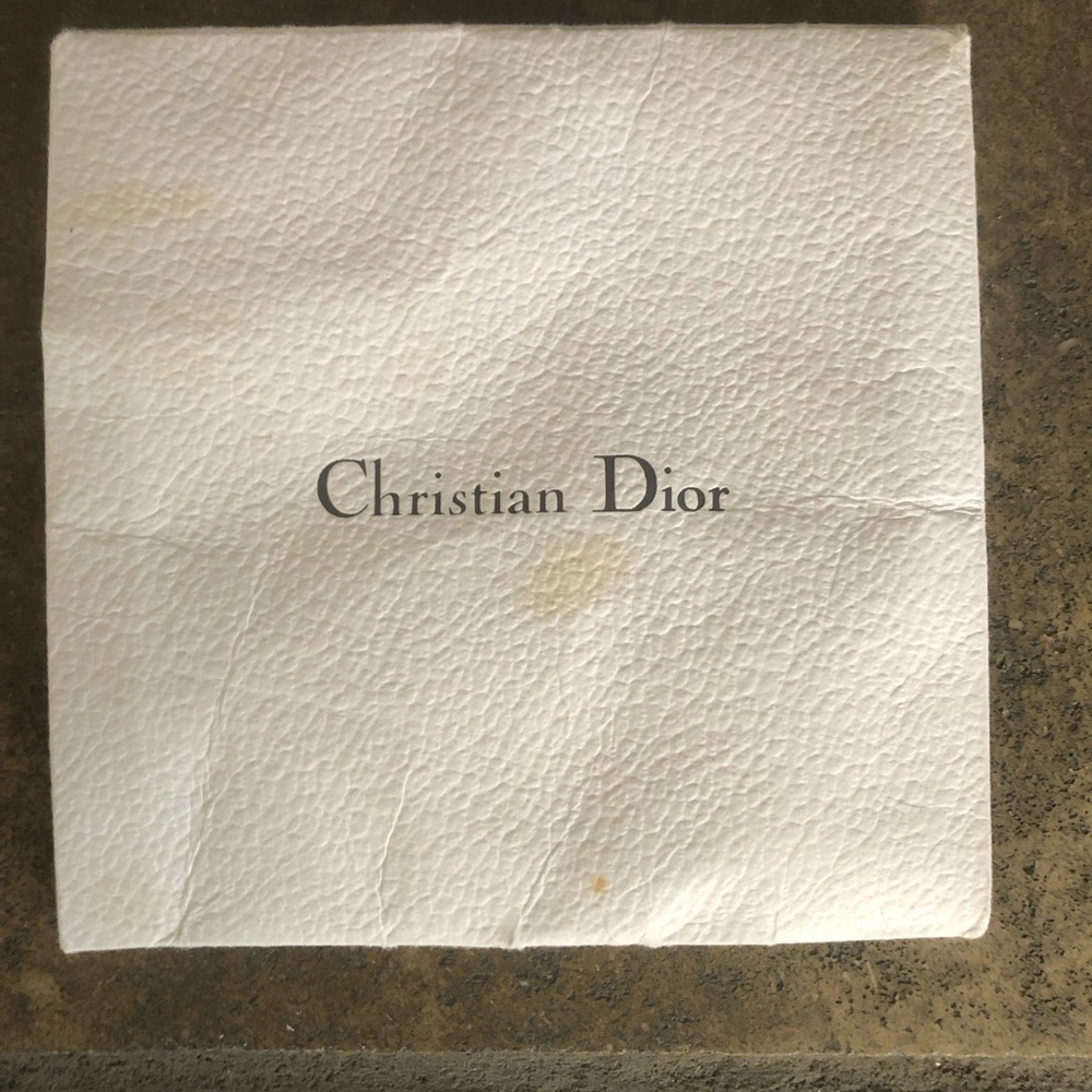 Dior Pink and Orange Monogram Silk Scarf. Never been worn.